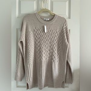 NWT Madewell cream wool sweater
